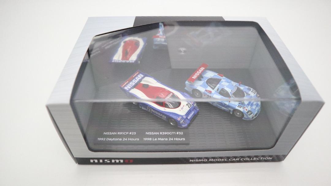 Kyosho 1/64 Nismo Nissan R91 CP #23 1992 & R390 GT1 #32 1998