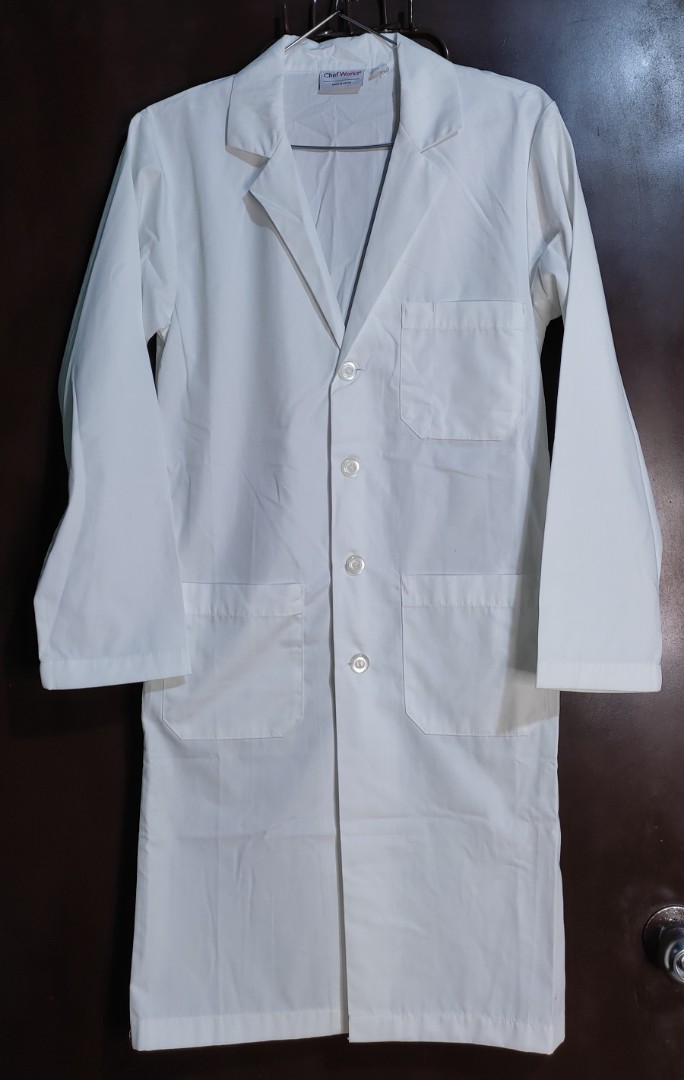 Lab Gown Laboratory Gown White Medical Cloth, Women's Fashion, Dresses ...