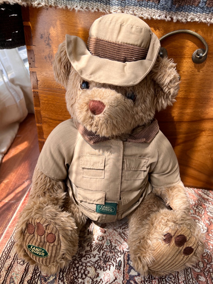 Land rover hotsell teddy bear