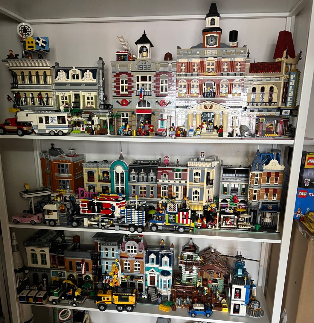 LEGO modular buildings (fishing store not included), Hobbies & Toys
