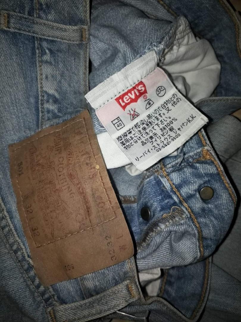 LEVIS 501 FIVE O ONE MADE IN JAPAN ORIGINAL STAMP BUTTON 359 W32 L39,  Women's Fashion, Bottoms, Jeans & Leggings on Carousell