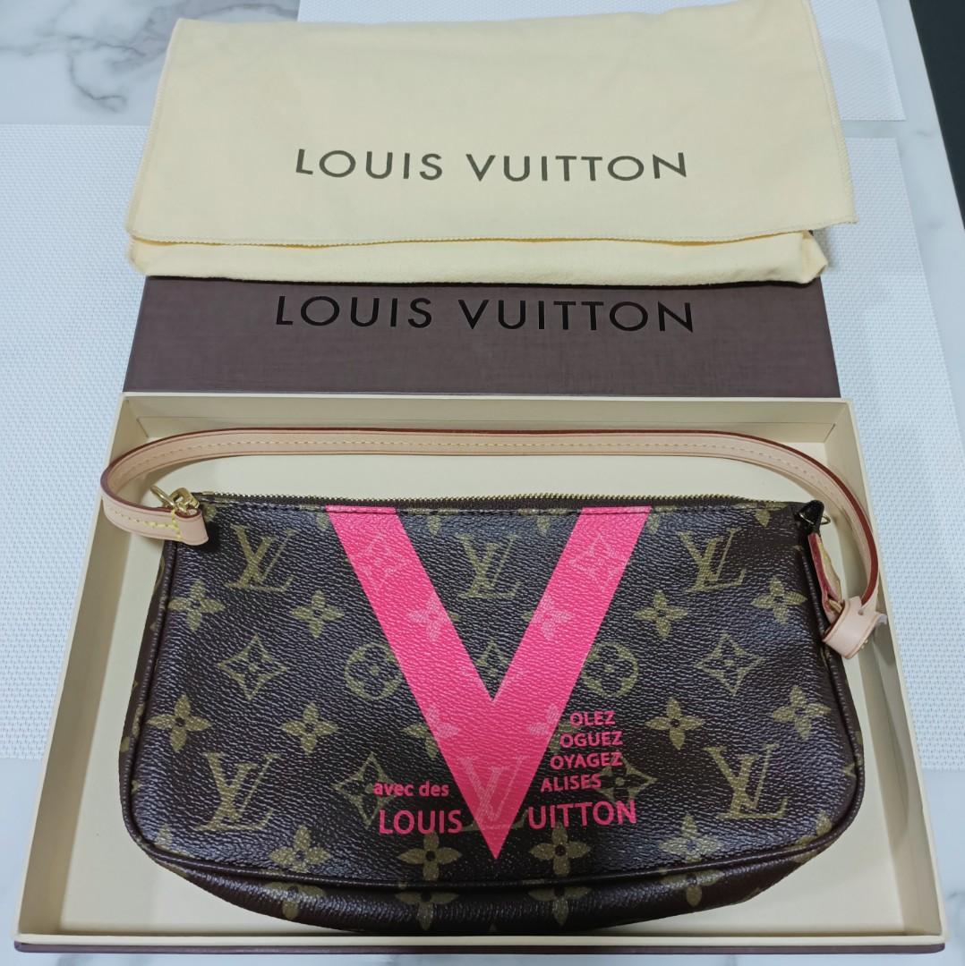 LV Louis Vuitton V Tote BB, Luxury, Bags & Wallets on Carousell