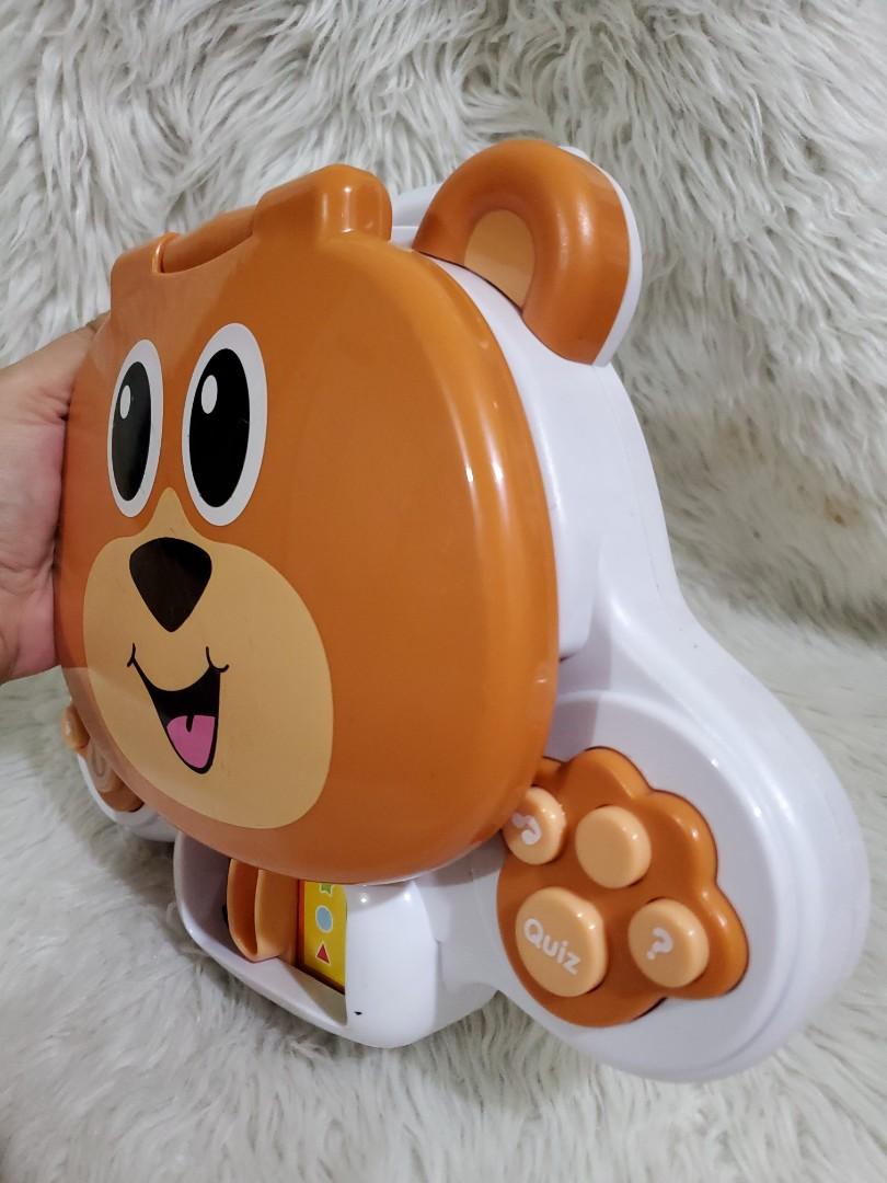 Little tikes push and play bear laptop sales