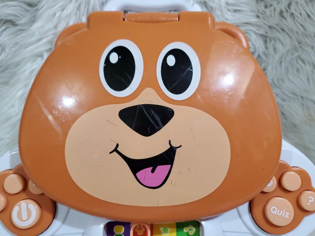 Little tikes push and clearance play bear laptop
