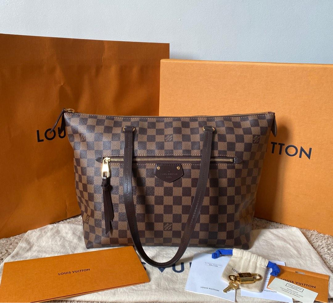 Louis Vuitton Iena MM Damier Ebene Tote, Luxury, Bags & Wallets on Carousell