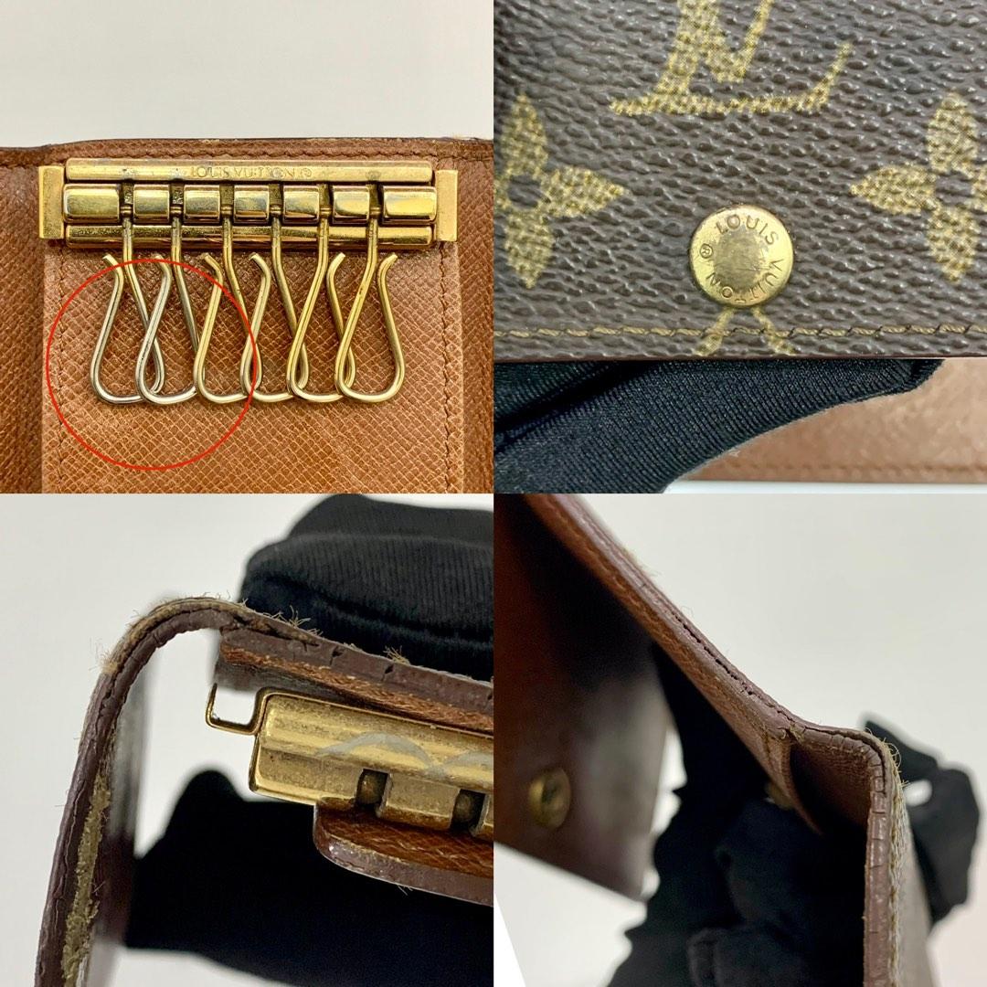 Louis Vuitton, Accessories, Louis Vuitton Monogram Key Holder Key Ring Key  Case Multicles 6 Lv