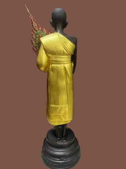 Luang Phor Ruay Standing Bucha Be2565 Wat Tako Base 3” Height 12” Rtss ...