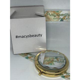 Macy’s Beauty Pocket Gold Crystal Mirror
