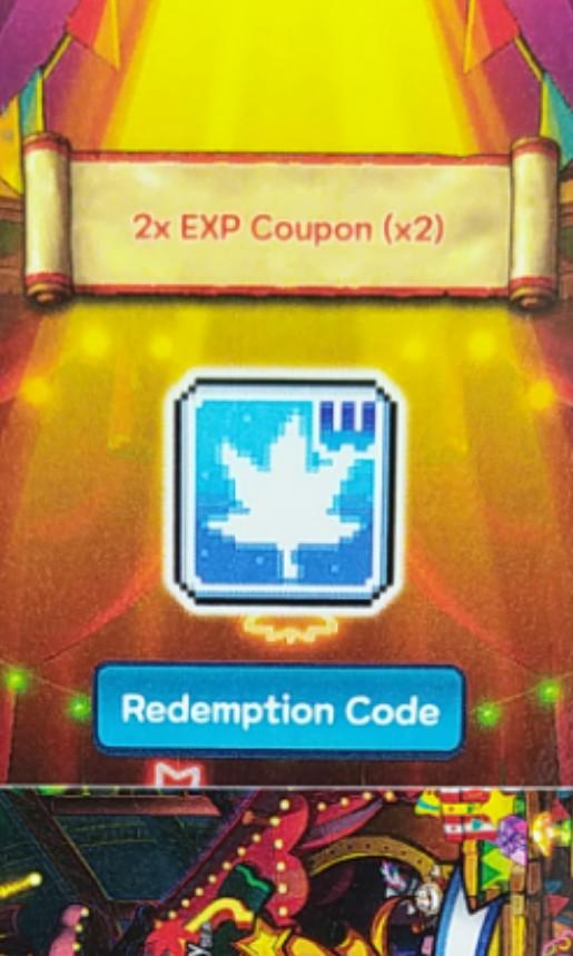 MapleSEA 2x EXP Coupon (x2) MapleStory, Video Gaming, Gaming