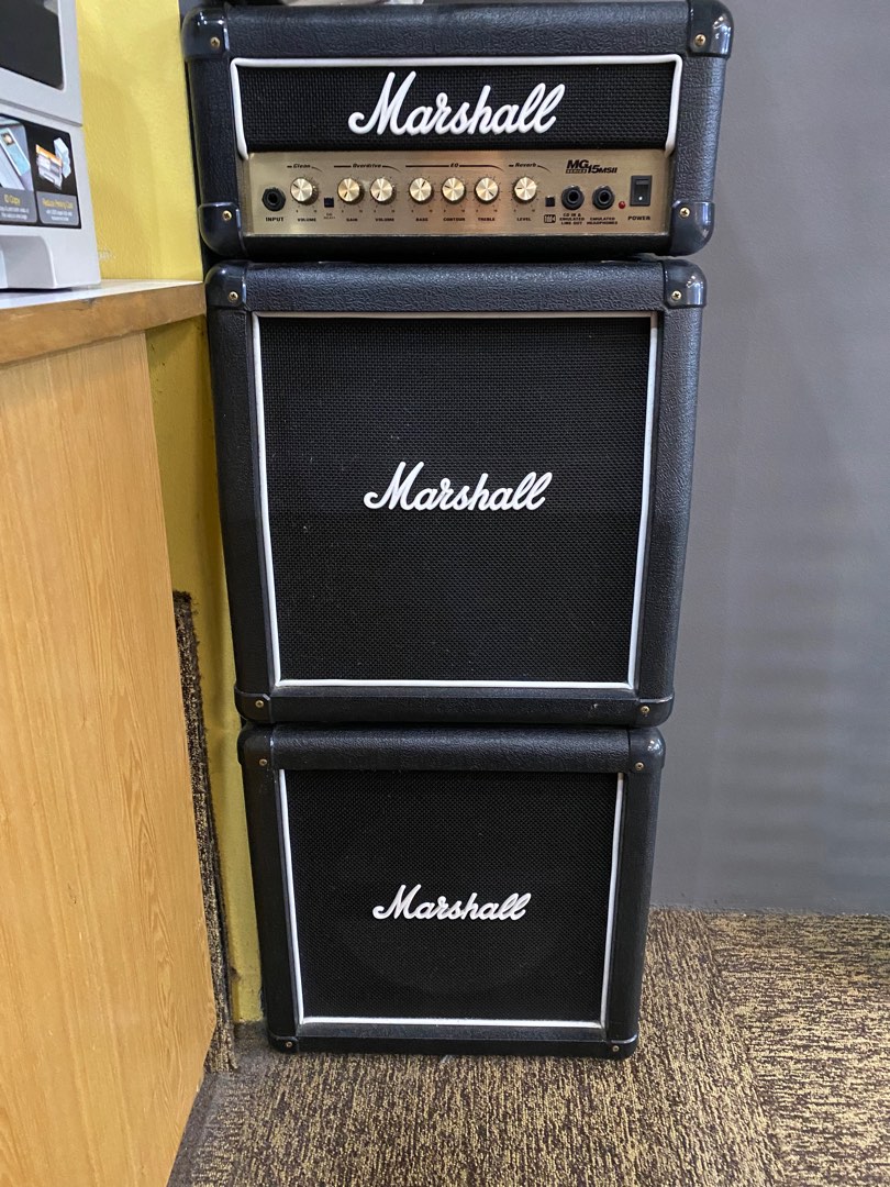 Marshall Amp Stack MG Series 15 MSII, Hobbies & Toys, Music & Media