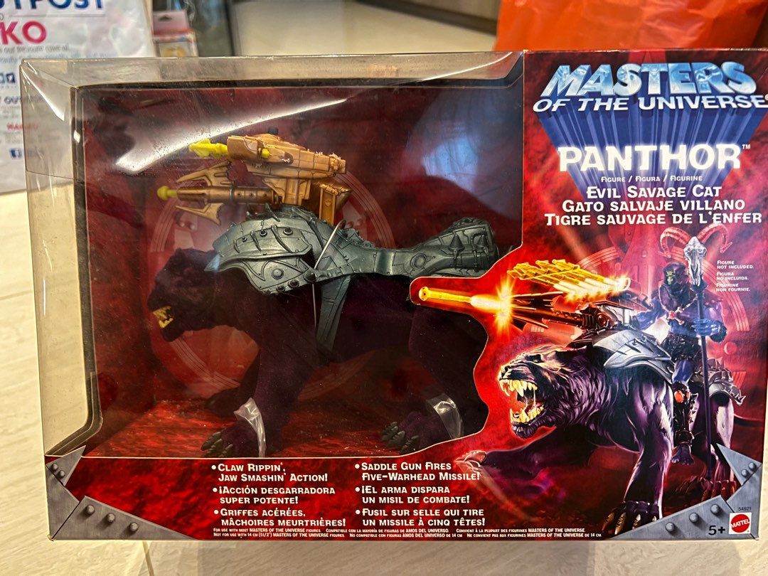 Masters Of The Universe MOTU 200x: PANTHOR Flocked Figure
