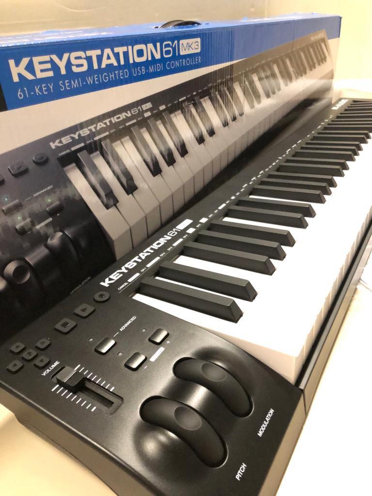 M-audio keystation 61 mk3 usb-midi controller, 興趣及遊戲, 音樂