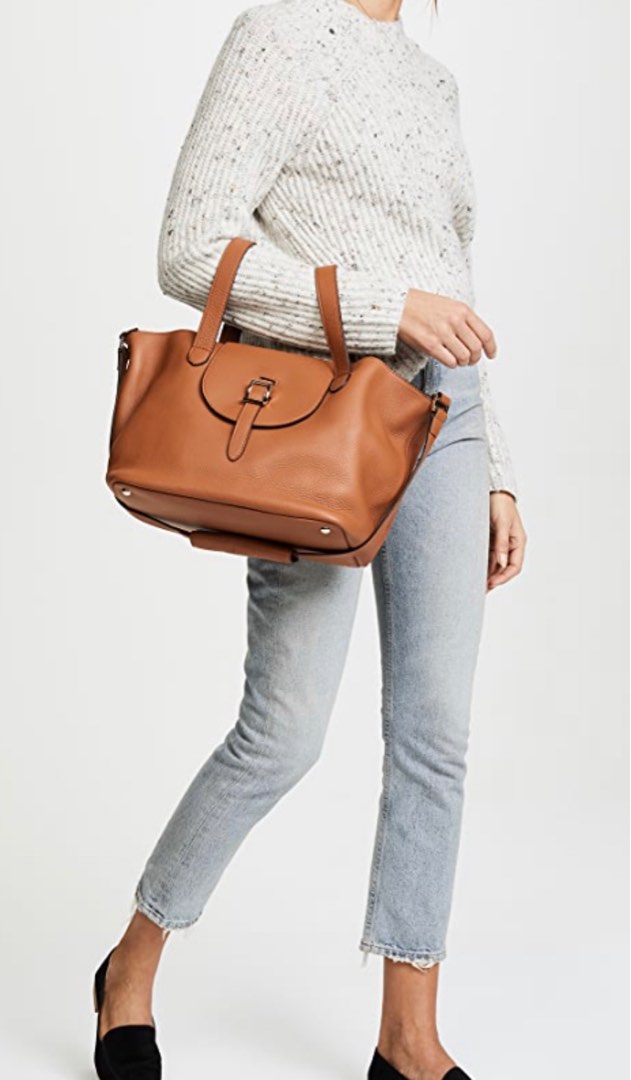 100% Authentic New Meli Melo Thela Medium Bag Italian Leather