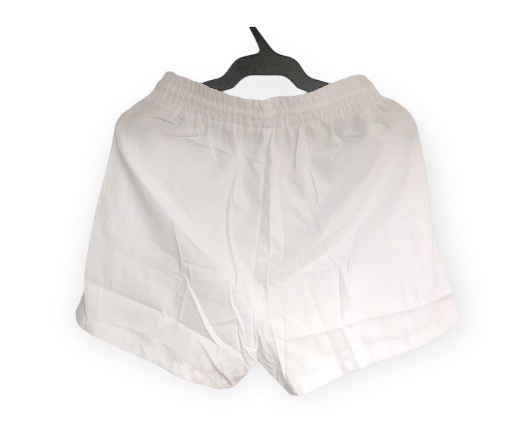 Men s Plain White Shorts Men s Fashion Bottoms Shorts on Carousell