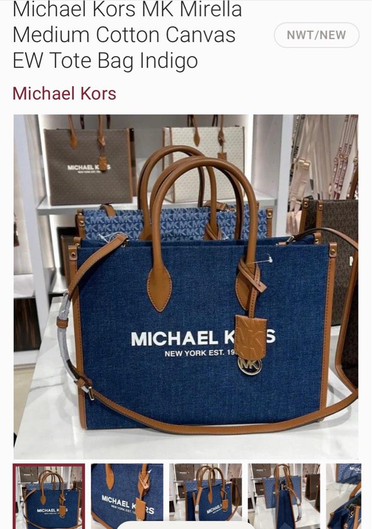 Michael Kors Medium Canvas denim indigo Tote Bag