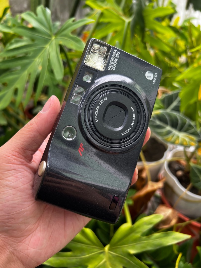 Minolta Panorama Zoom Film Camera, Photography, Cameras on Carousell