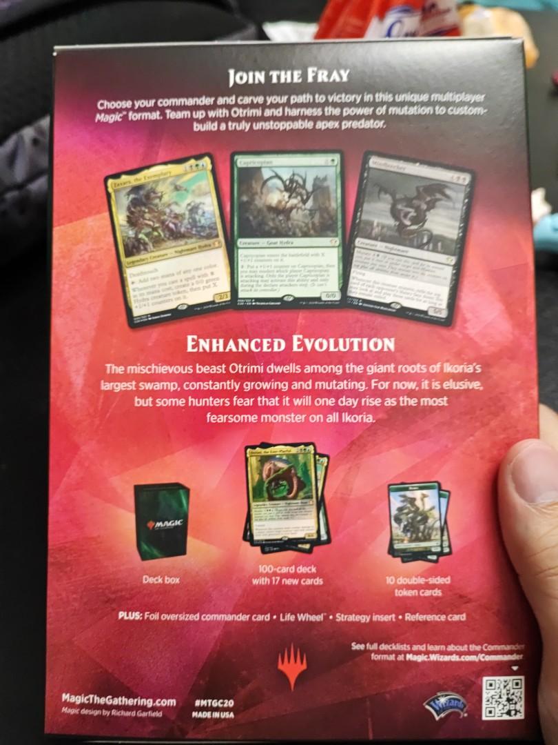Mtg Magic the gathering enhanced evolution precon deck, Hobbies & Toys
