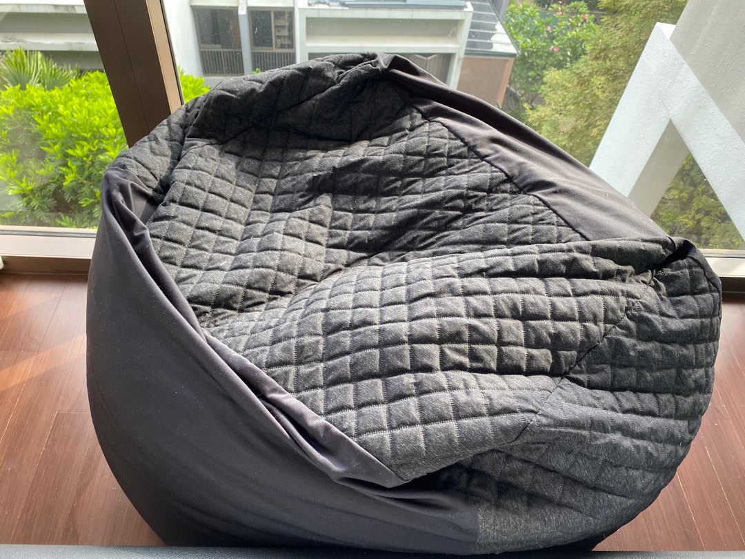 Muji Bean Bag Sofa, Furniture & Home Living, Furniture, Sofas on Carousell