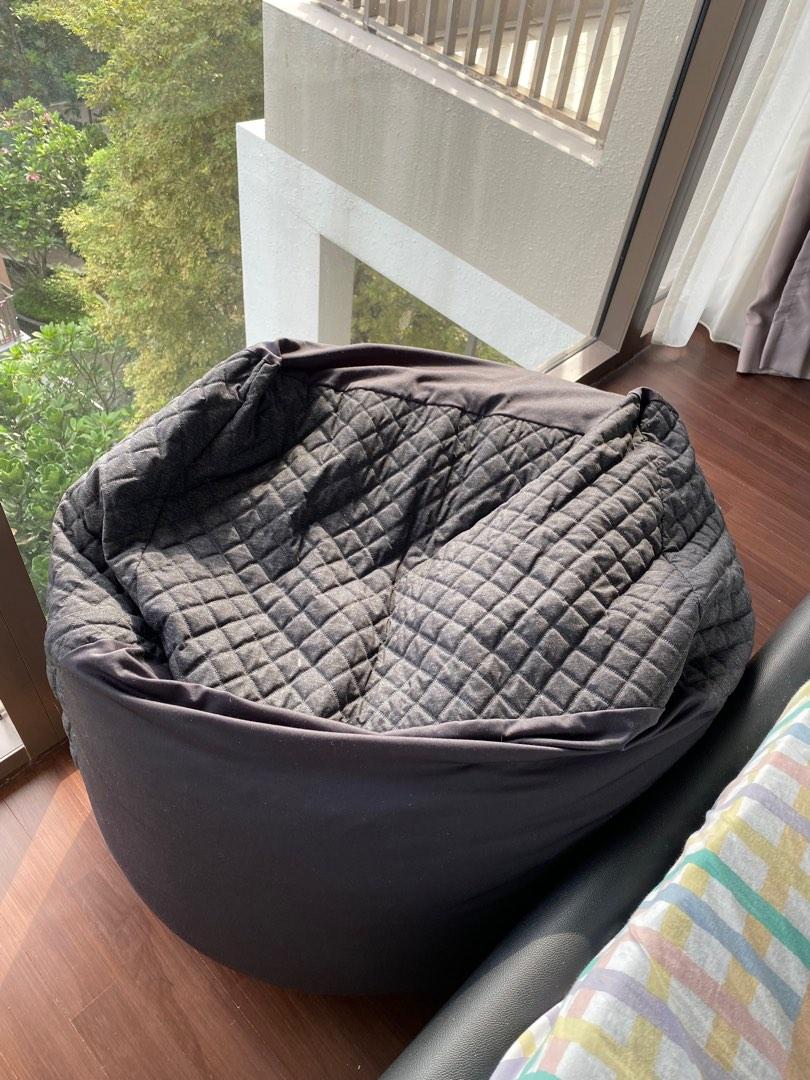 Muji Bean Bag Sofa, Furniture & Home Living, Furniture, Sofas on Carousell