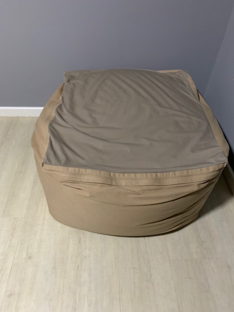 Muji bean bag sofa, Furniture & Home Living, Furniture, Sofas on Carousell