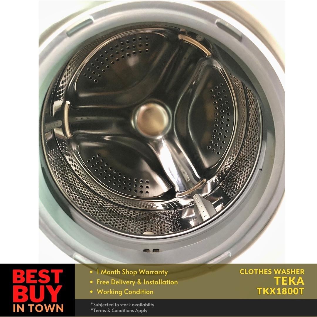 MUST BUY! TEKA 6KG FrontLoad Washing Machine (90085), TV & Home