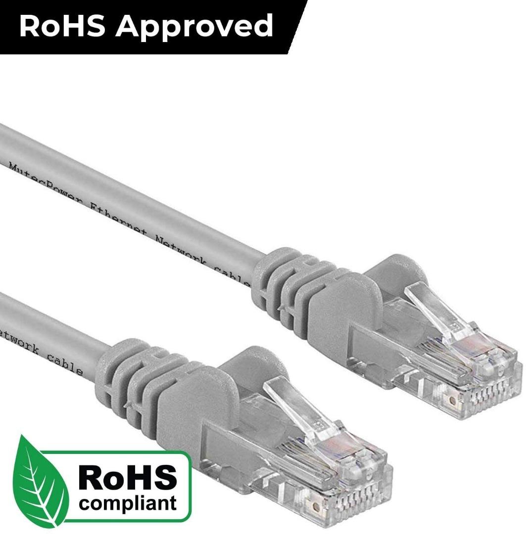 Cat. 6, 1000 Mbit/S, 7,6 M Cable De Red Ethernet con Conectores Rj45 Adaptador De Red LAN Ethernet 10/100 A USB 2.0 + Basics 