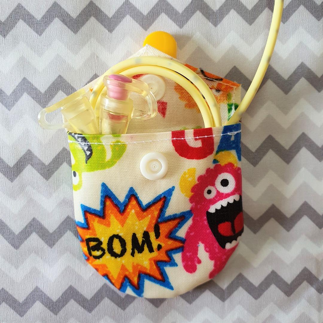 Nasogastric (NG) tube pouch [Boom Monster], Health & Nutrition, Medical