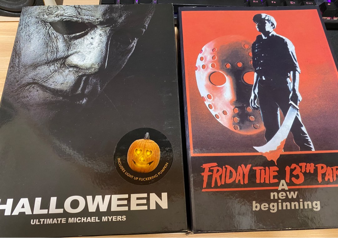 急放！NECA HALLOWEEN+FRIDAY THE 13th, 興趣及遊戲, 玩具 & 遊戲類 Carousell