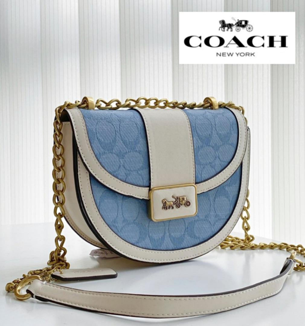 Coach light 2025 saddle bag