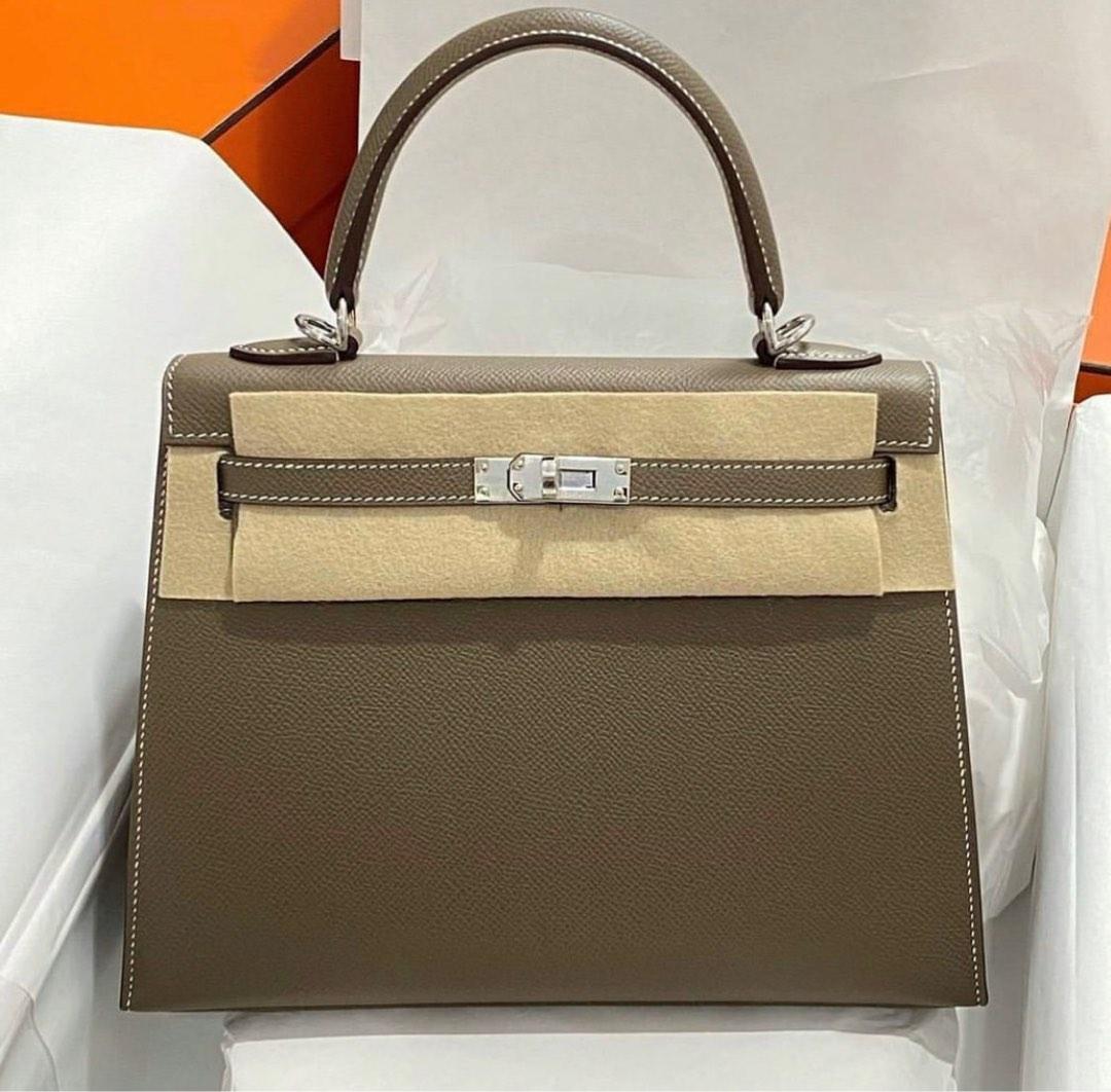 Hermes Picotin 18 etoupe phw, Luxury, Bags & Wallets on Carousell