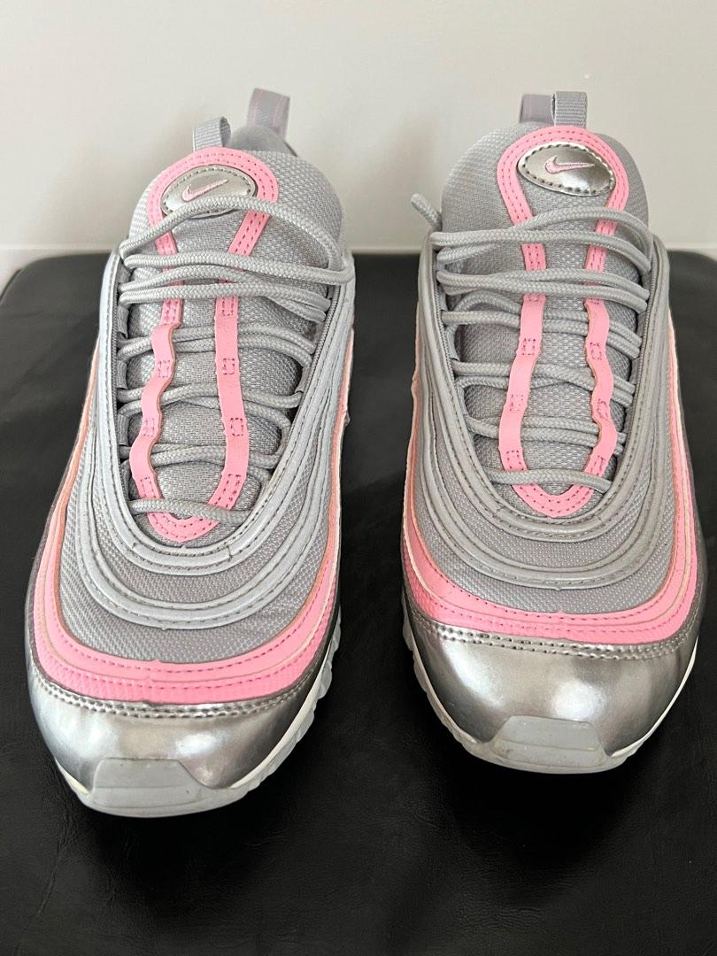 nike 97 pink and grey