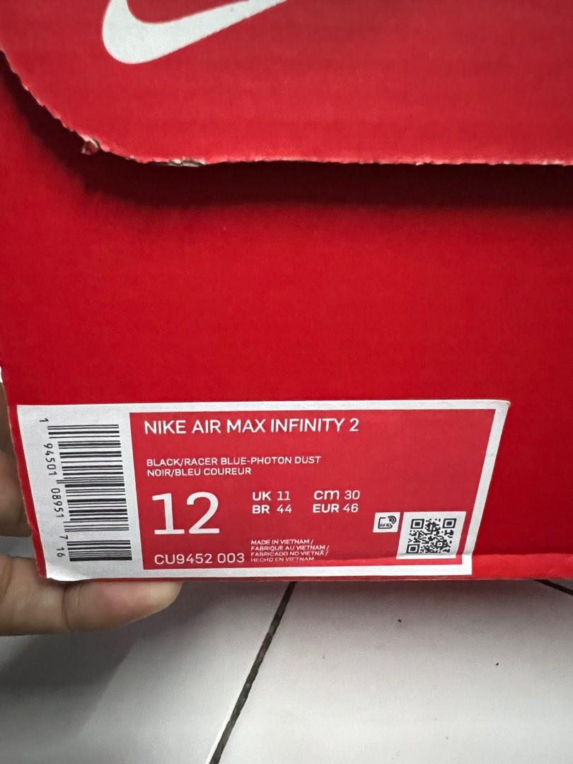 Air max infinity outlet noir