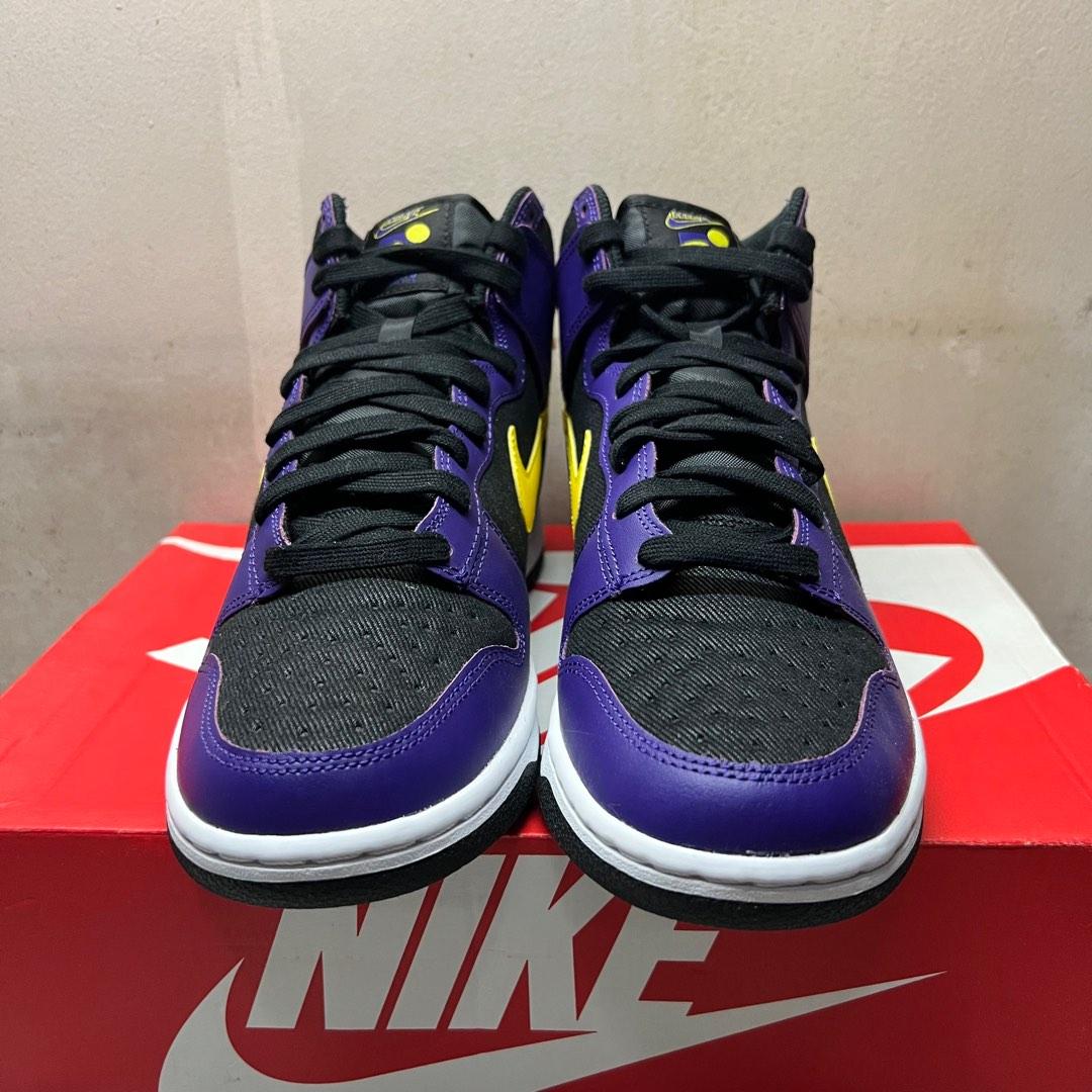 nike dunk high lakers
