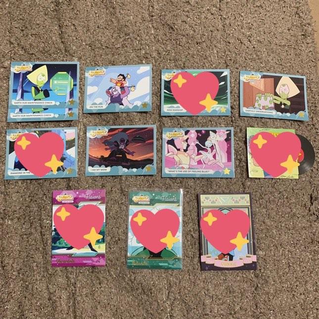 official steven universe trading cards (crytozoic), Hobbies & Toys