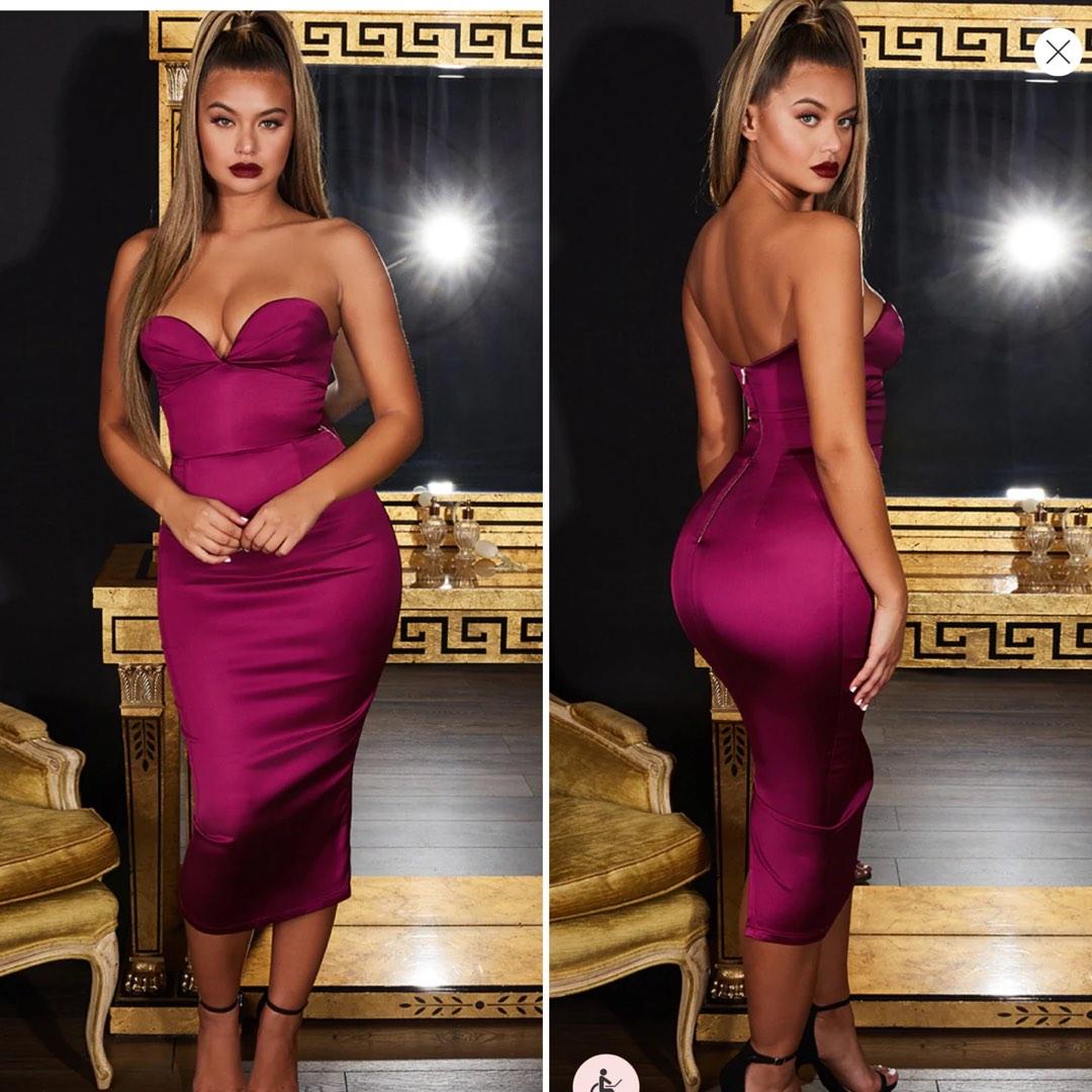 Oh polly deals berry dress
