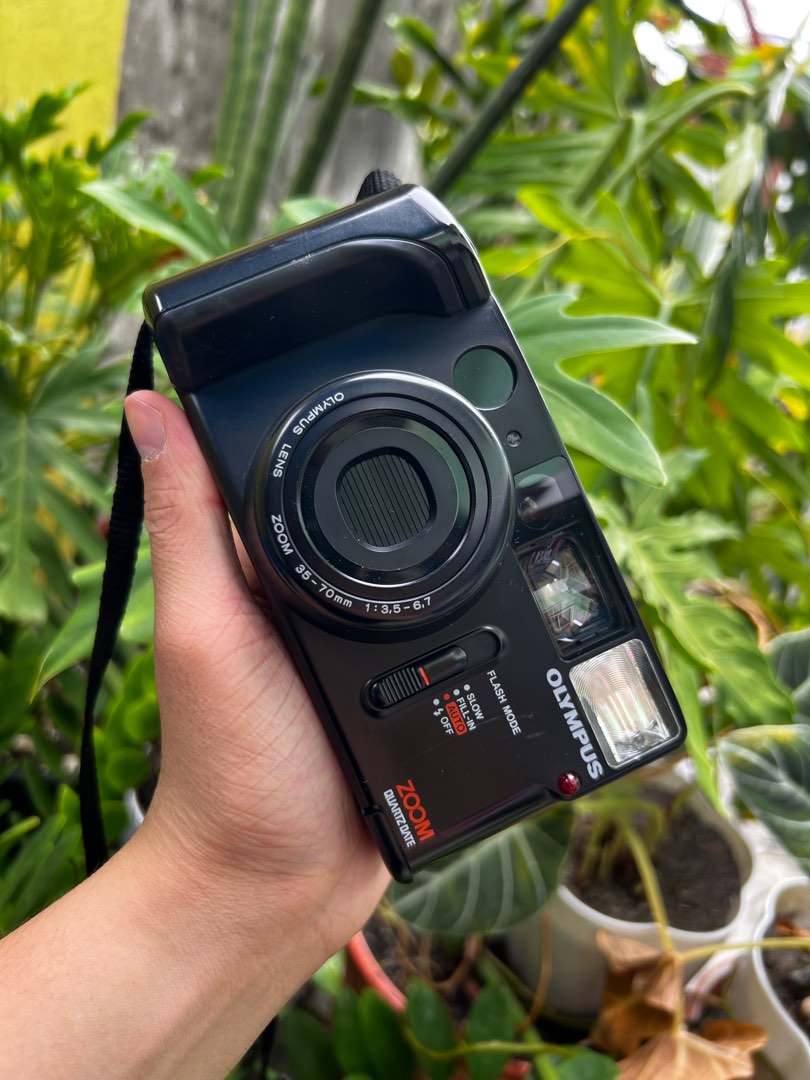 Olympus Zoom Film Camera, Photography, Cameras on Carousell