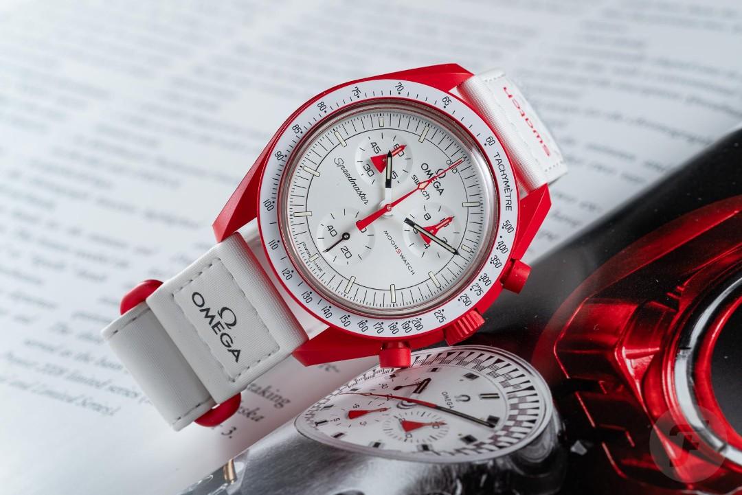 Omega x Swatch Moonswatch / Mission To Mars (Red/White)