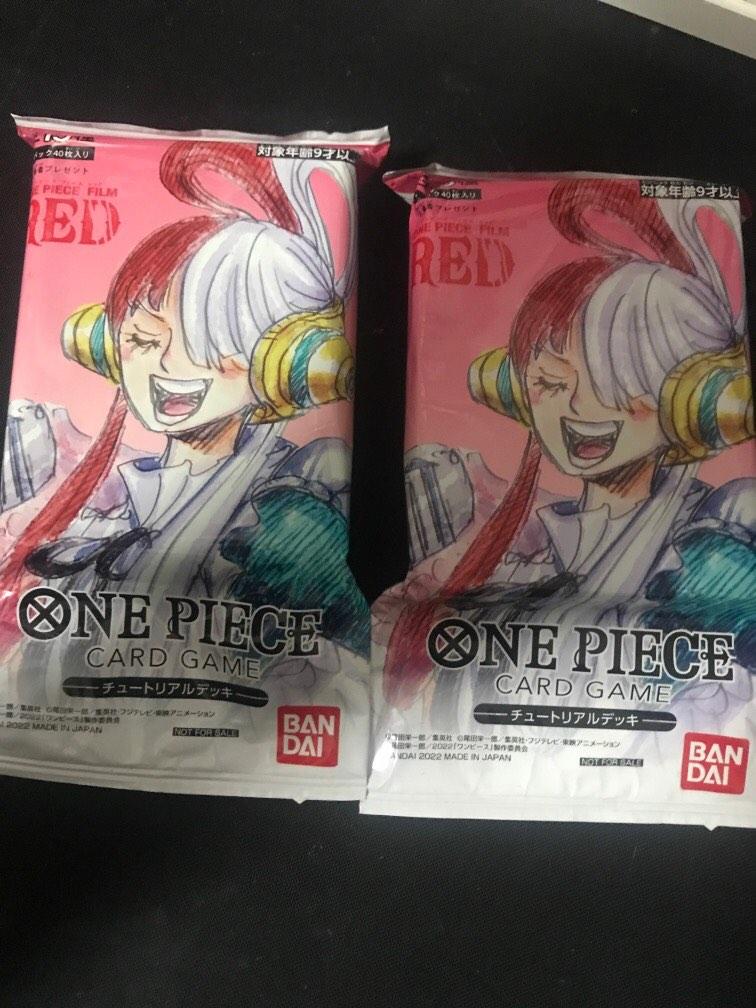 One Piece Card Game OP Film Red Uta Pack, Hobbies & Toys, Toys & Games