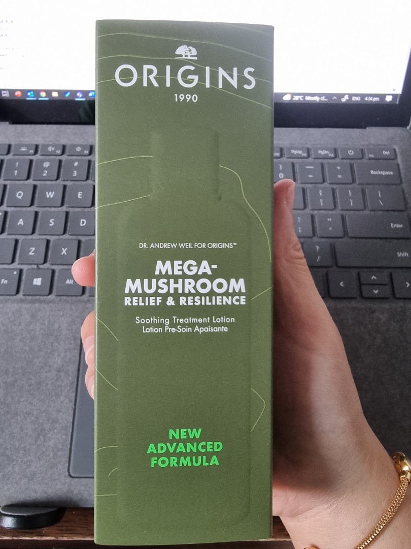 Origins Mega mushroom relief & resilience lotion, Beauty & Personal ...