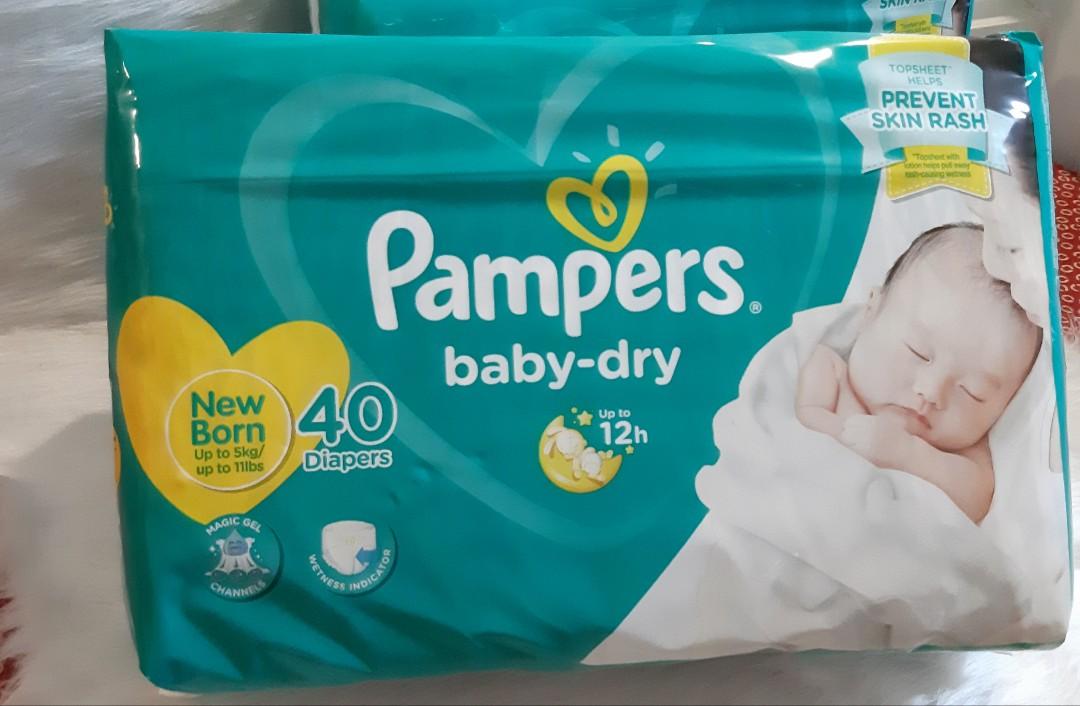 PAMPERS NEW BORN, Babies & Kids, Bathing & Changing, Diapers & Baby ...