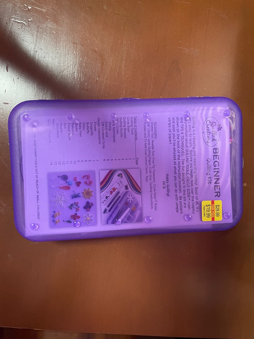 Paper Quilling Kit, Hobbies & Toys, Stationary & Craft, Craft Supplies