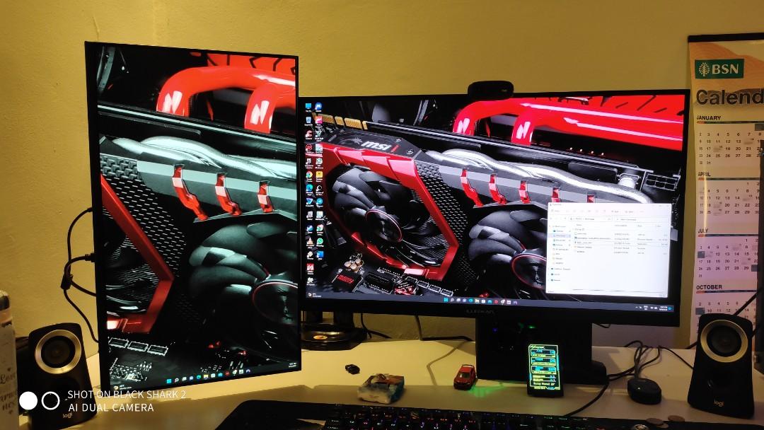 PC Monitor 24 inch 2K 75hz, Computers & Tech, Desktops on Carousell