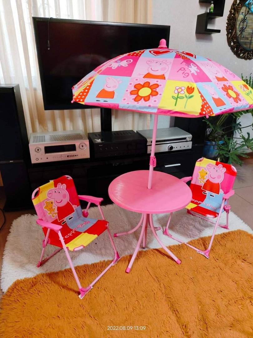 Peppa pig patio set deals