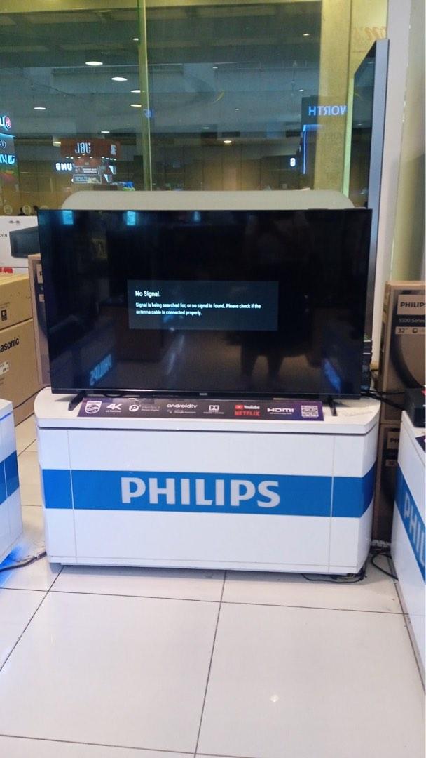 PHILIPS LED TV AND UHD ANDROID TV (Category: TV) located in Quezon City. Submitted by maryann5721 (Listing ID 1182875353, Image 3). Description: PHILIPS UHD TVS 65PUD7906 SRP 58,995 Cash: 49,600 55PUD7906 SRP 44,495 Cash: 37,500 50PUD7906 SRP 37,995 Cash: 32,000 55PUD7406 SRP 33,395 Cash: 28,500 50PUD7406 SRP 31,195 Cash: 26,400 65PUD8215 SRP 55,595 Cash: 46,800 43PFD6915 SRP 23,495 Cash: 19,990 32PHD6915 SRP 17,995 Cash: 13,400 🔆DIGITAL TV🔆 32