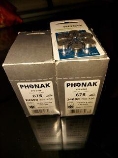 PHONAK Hearing Aids Battery