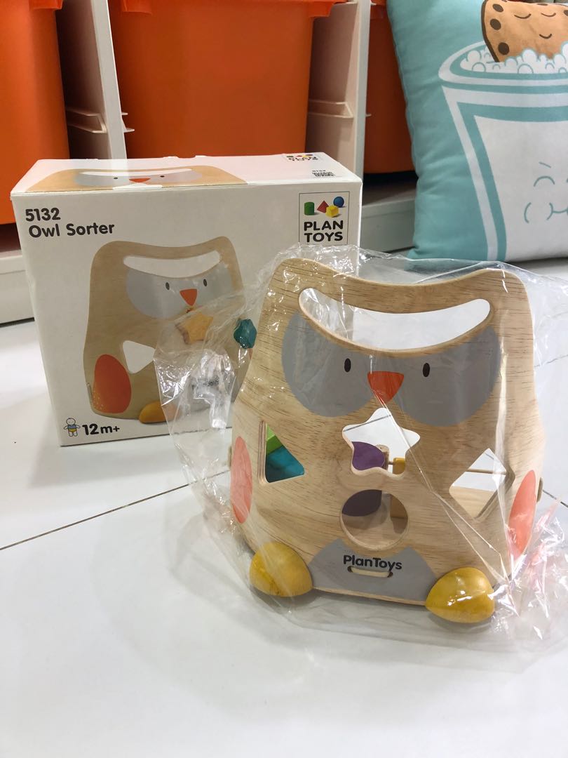 Plan toys owl sorter top