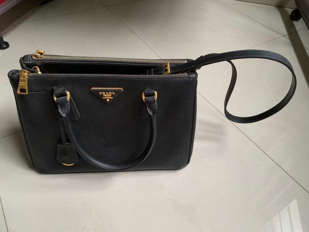 Prada Saffiano Lux BN1801 in Nero Luxury Bags Wallets on Carousell