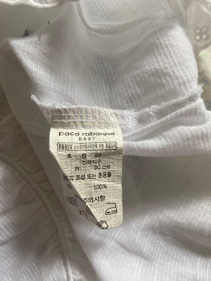 Preloved one set playsuit baby girl