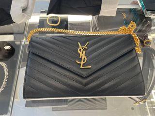 (Pre-order) YSL Large wallet on chain