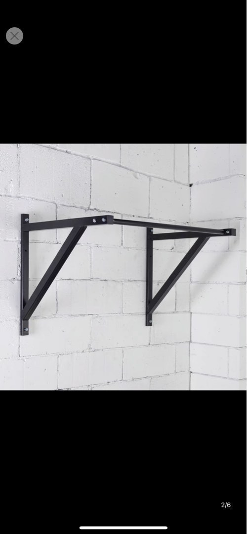 Pull up bar Commercial grade wall mounted Pull up bar, Sports Equipment